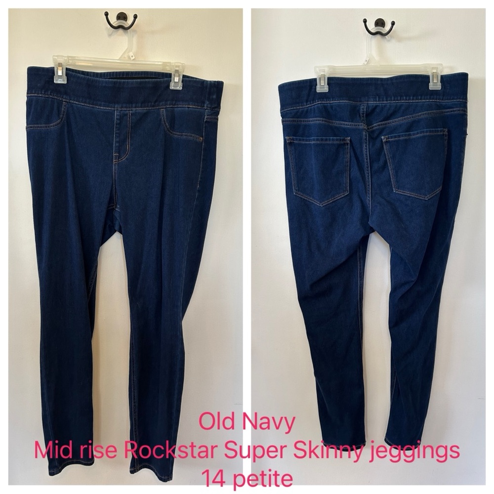 Old Navy Dark Blue Skinny Jeggings
